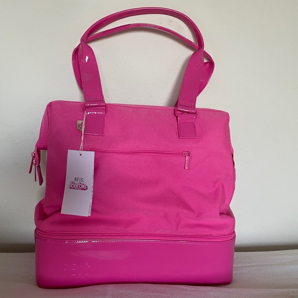 BEIS Handbags - Beis Barbie Mini Weekender Bag BNWT